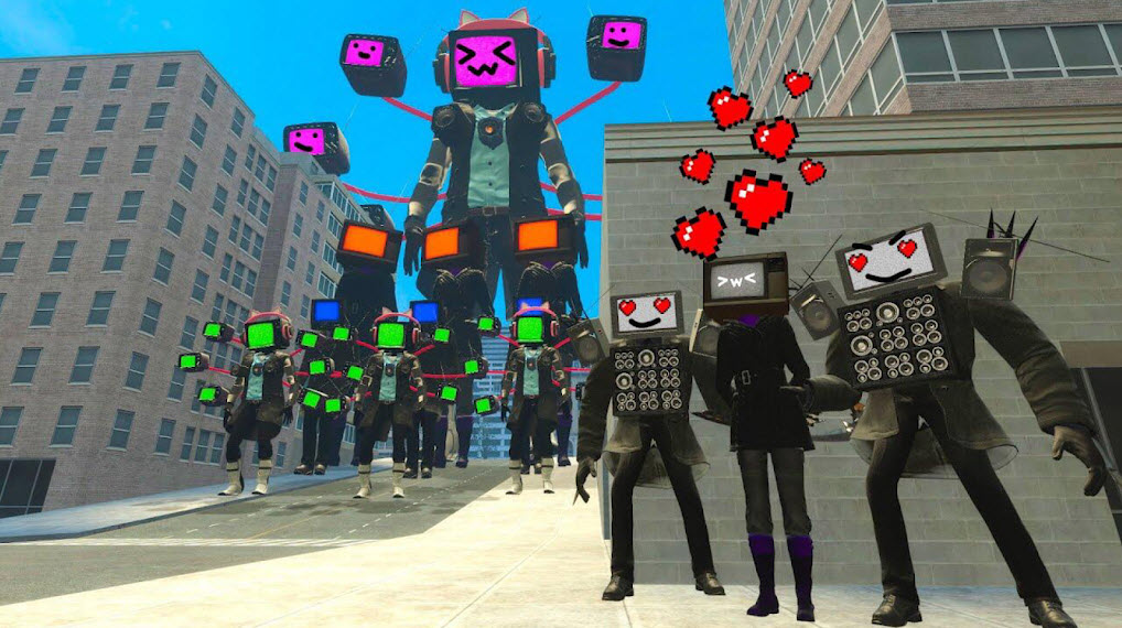 電視女城市毀滅手游下載高清大圖