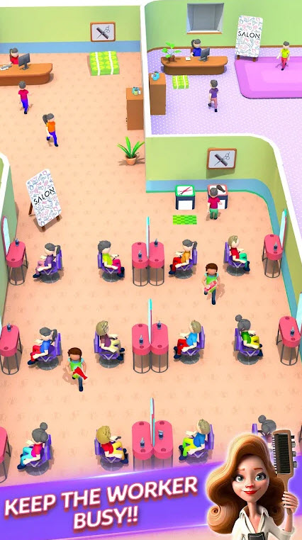 空閑沙龍化妝大亨手游下載高清大圖