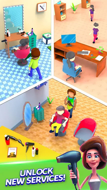 空閑沙龍化妝大亨手游下載高清大圖