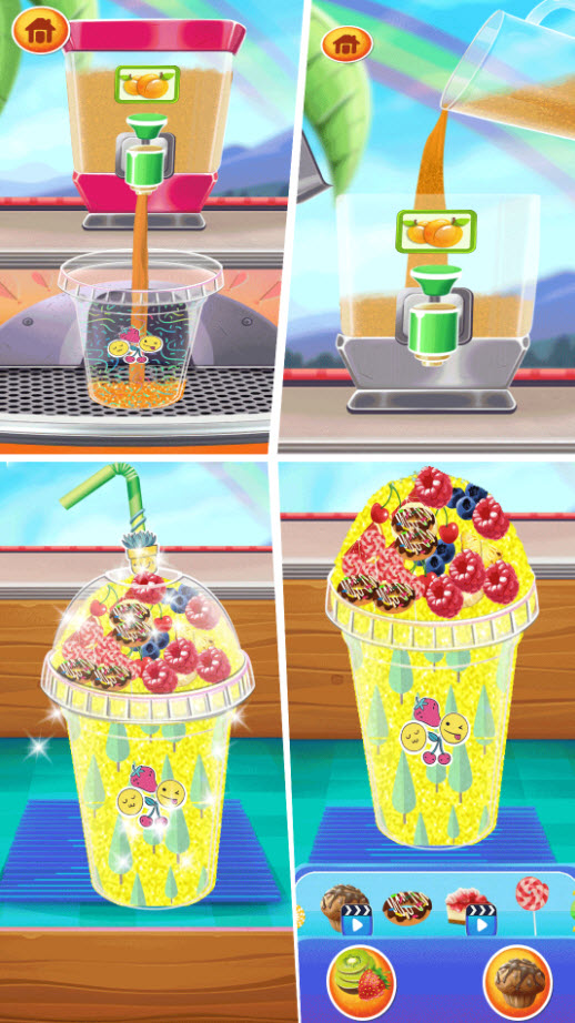 甜心公主冷飲店手游下載高清大圖