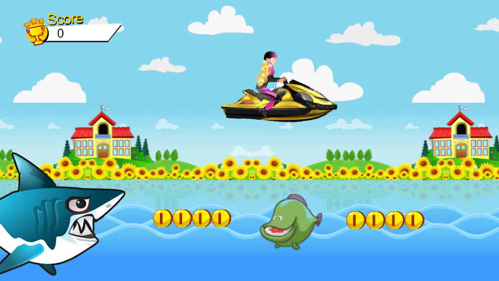 芭比的噴氣式滑雪駕駛手游下載高清大圖