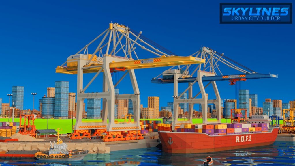 城市摩天大樓建造者高清大圖